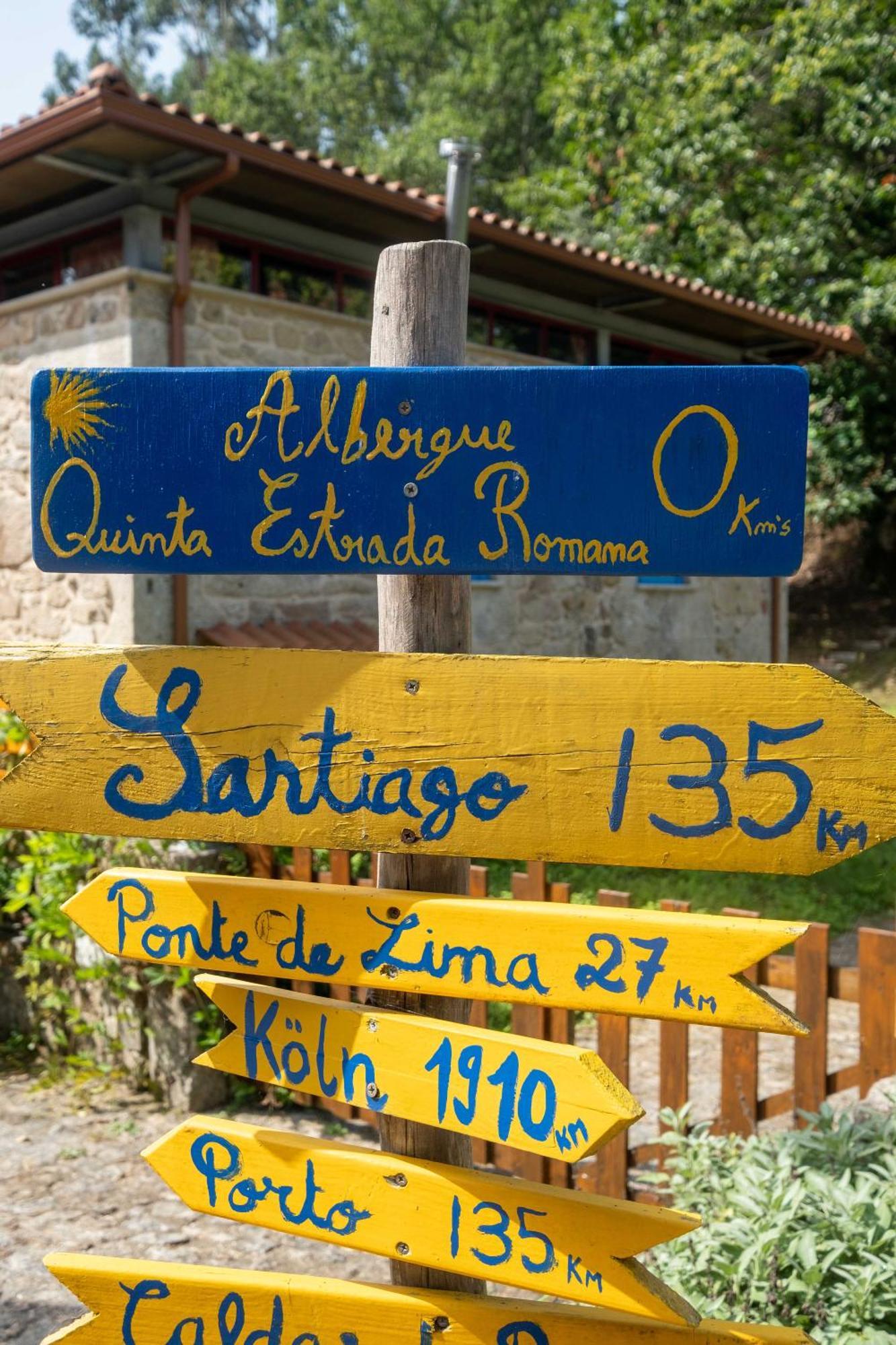 Quinta Estrada Romana - Albergue De Peregrinos Cerdal Zewnętrze zdjęcie